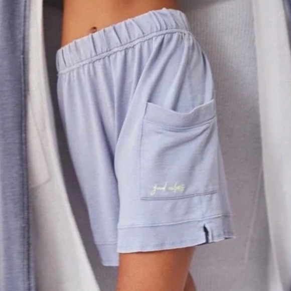 NWT Free People Intimately Cozy Girl Shorts in Ceramic Seafoam - Picture 11 of 14